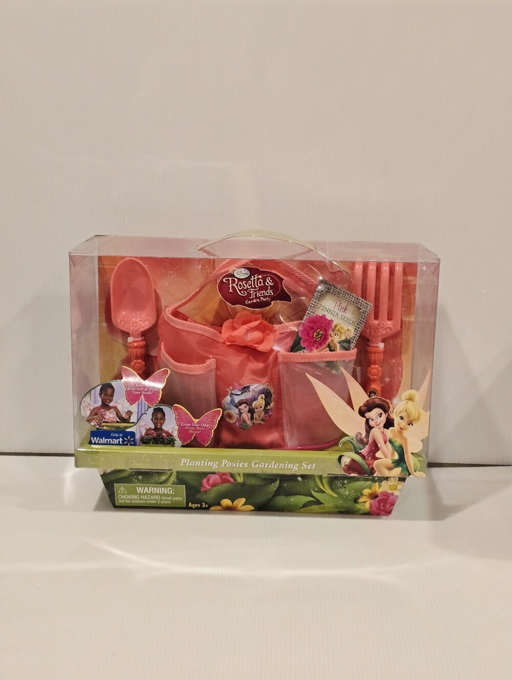 Disney Fairies Rosetta & Friends Planting Posies Gardening Set New